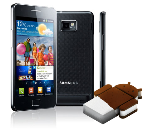 [Chính thức] Samsung Galaxy S II sẽ có Android 4.0 ngày 10/3